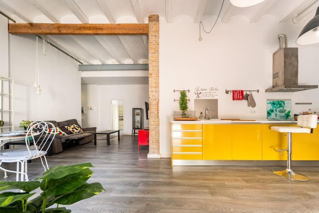 120 Sqm Loft-Style Apartment Beach Royal Marina Valencia Exterior photo
