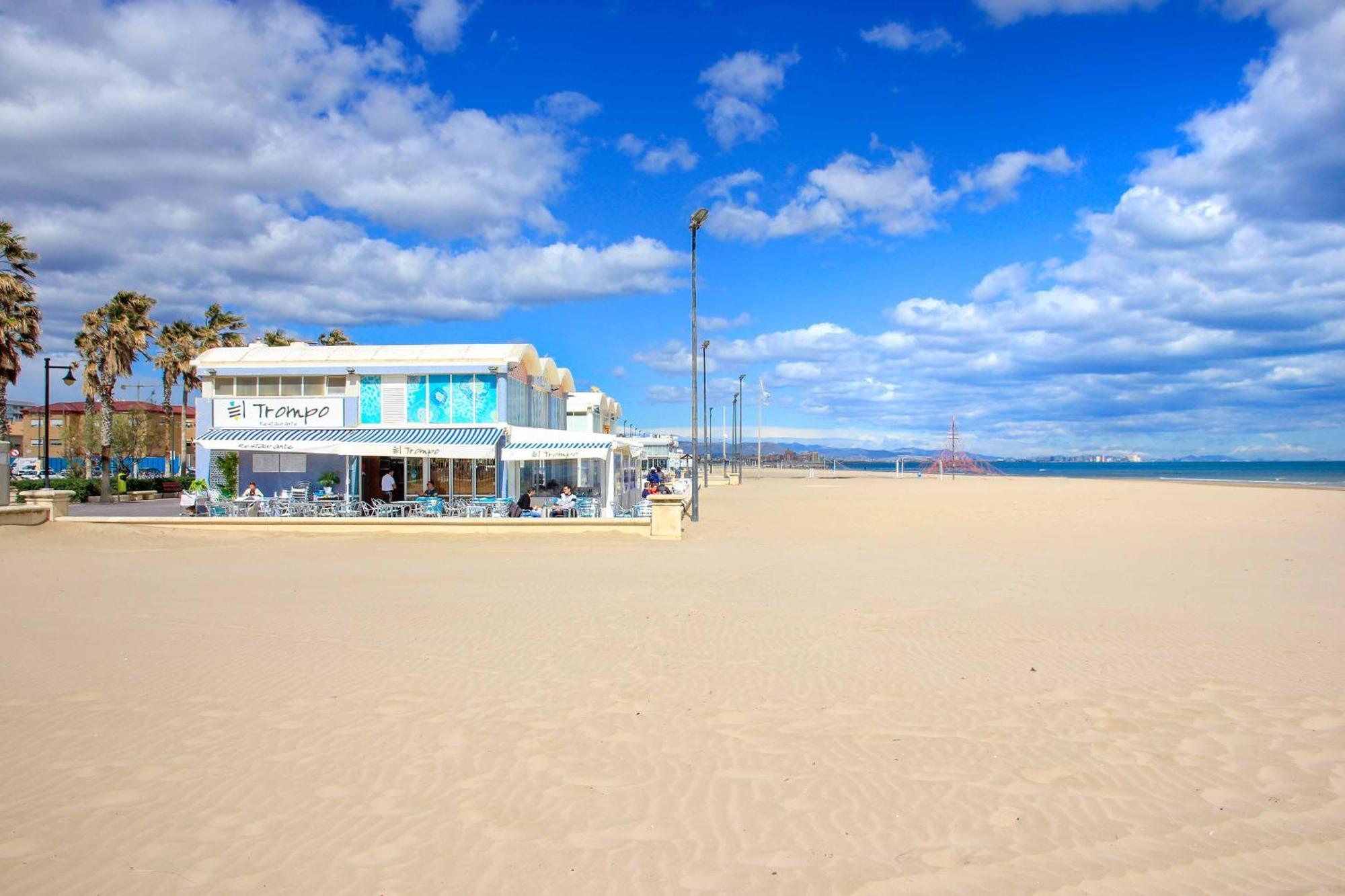 120 Sqm Loft-Style Apartment Beach Royal Marina Valencia Exterior photo